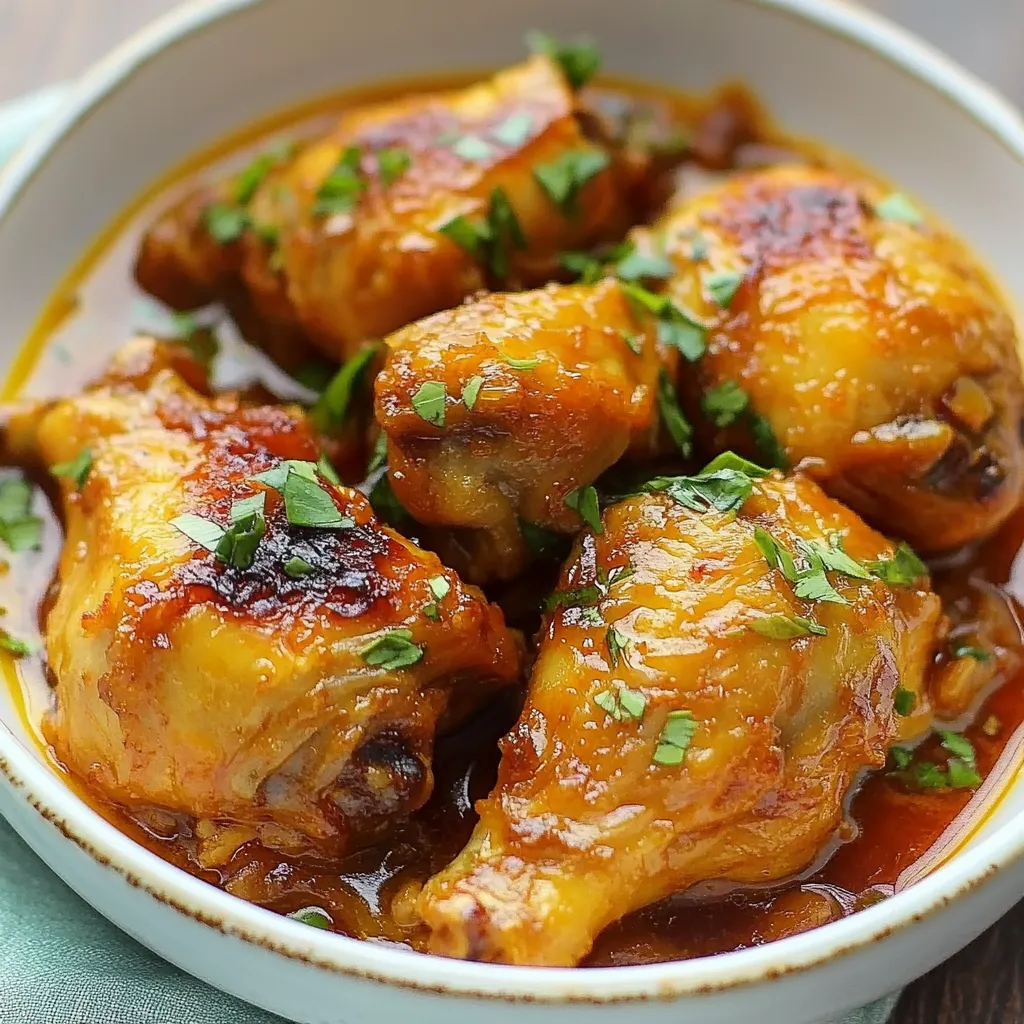 Poulet Coco Réunionnais servi avec du riz blanc, garni de coriandre fraîche dans une assiette.