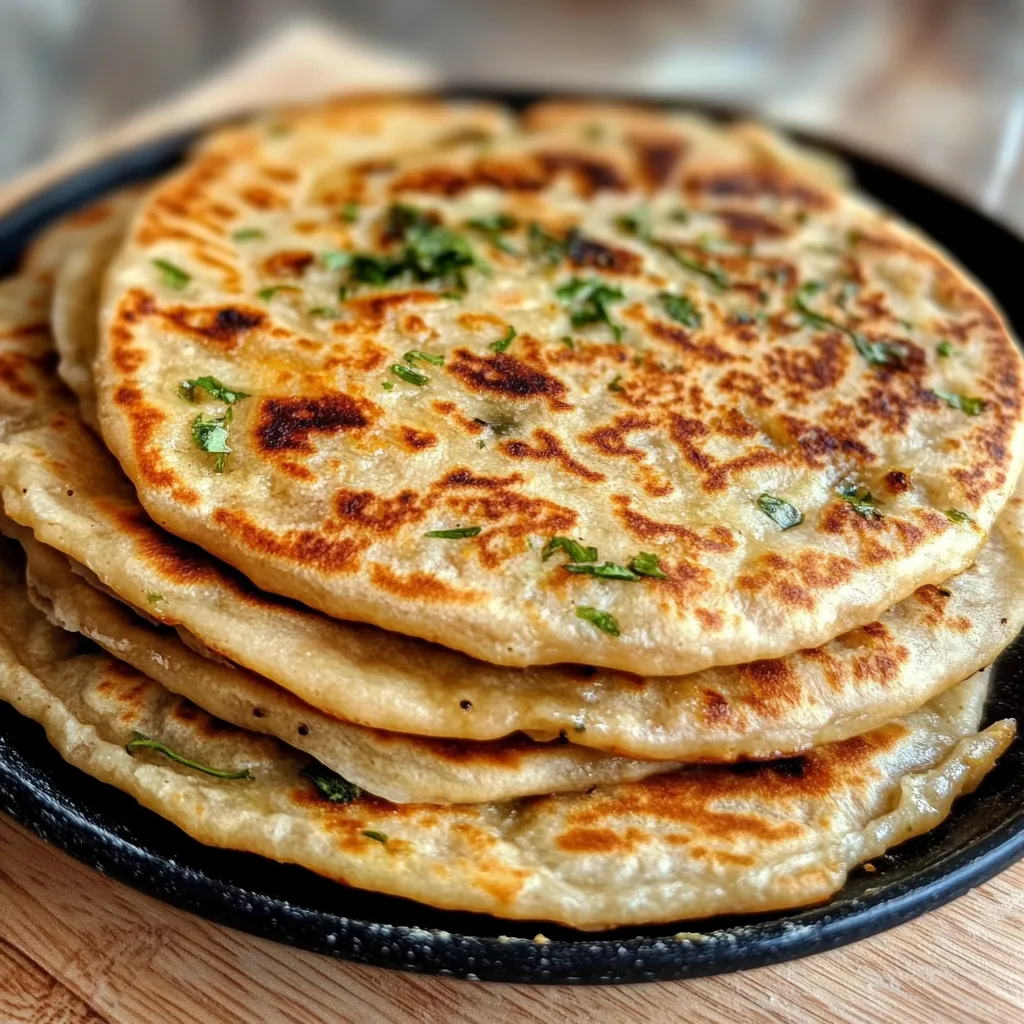 Chapati maison doré et moelleux, servi chaud avec une touche de ghee.