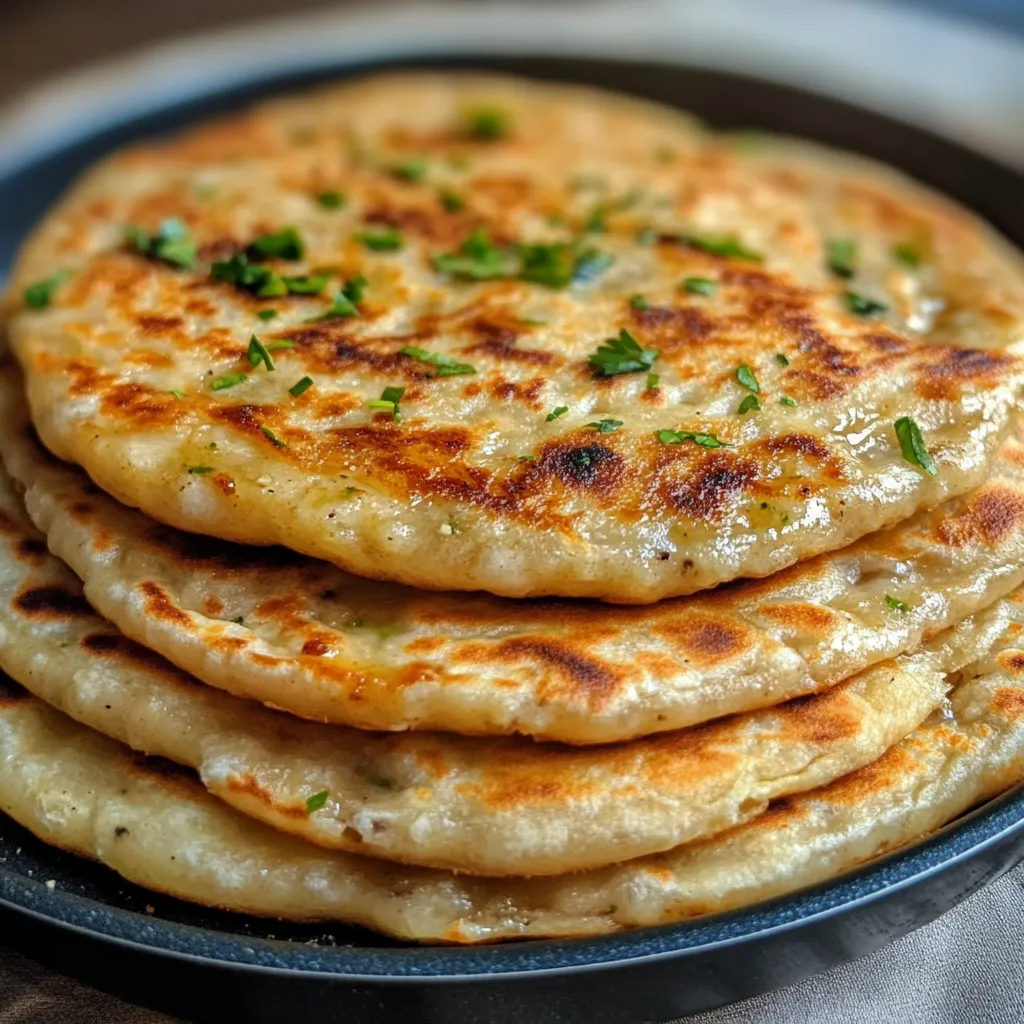 Chapati maison doré et moelleux, servi chaud avec une touche de ghee.