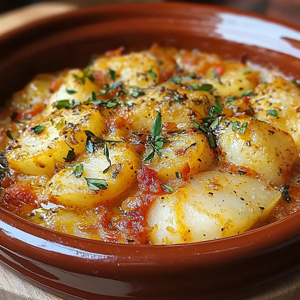 Gratin de Bacalhau à la Portugaise doré au four avec pommes de terre et oignons