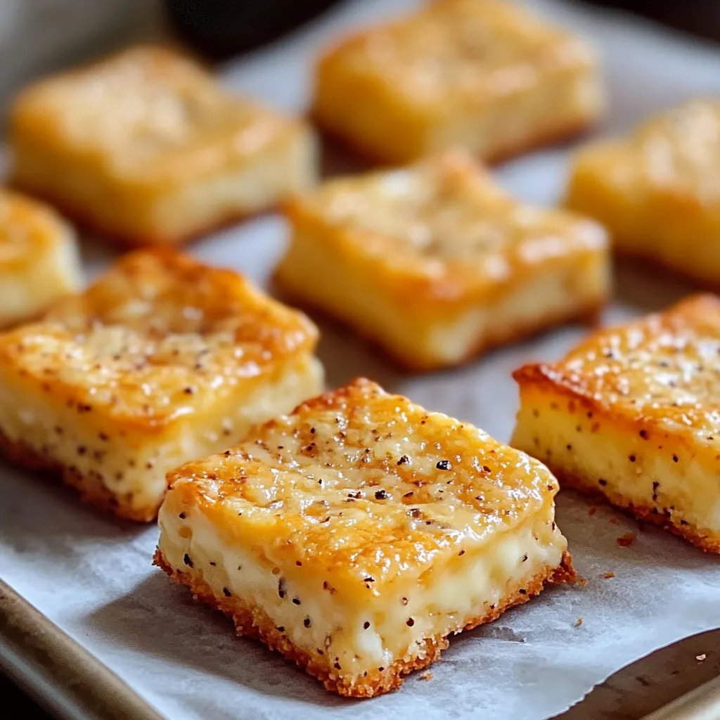 Biscuits apéritifs dorés à la moutarde et au Comté sur une plaque de cuisson