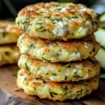 Cookies salés moelleux à base de courgette râpée et fromage de chèvre sur une plaque de cuisson