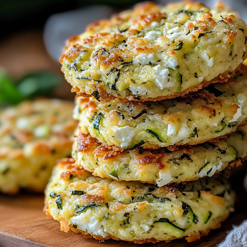 Cookies salés moelleux à base de courgette râpée et fromage de chèvre sur une plaque de cuisson