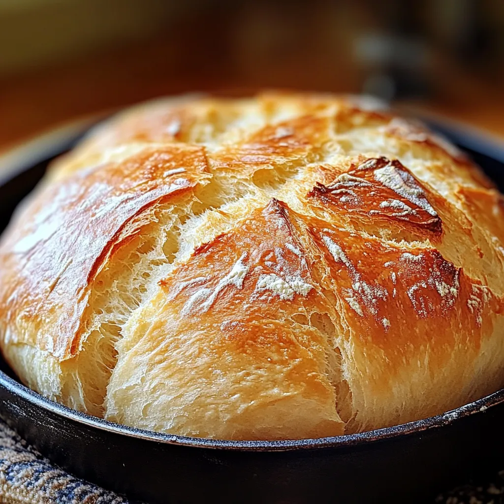 Pain à la poêle doré, croustillant à l'extérieur et moelleux à l'intérieur, servi chaud sur une assiette.
