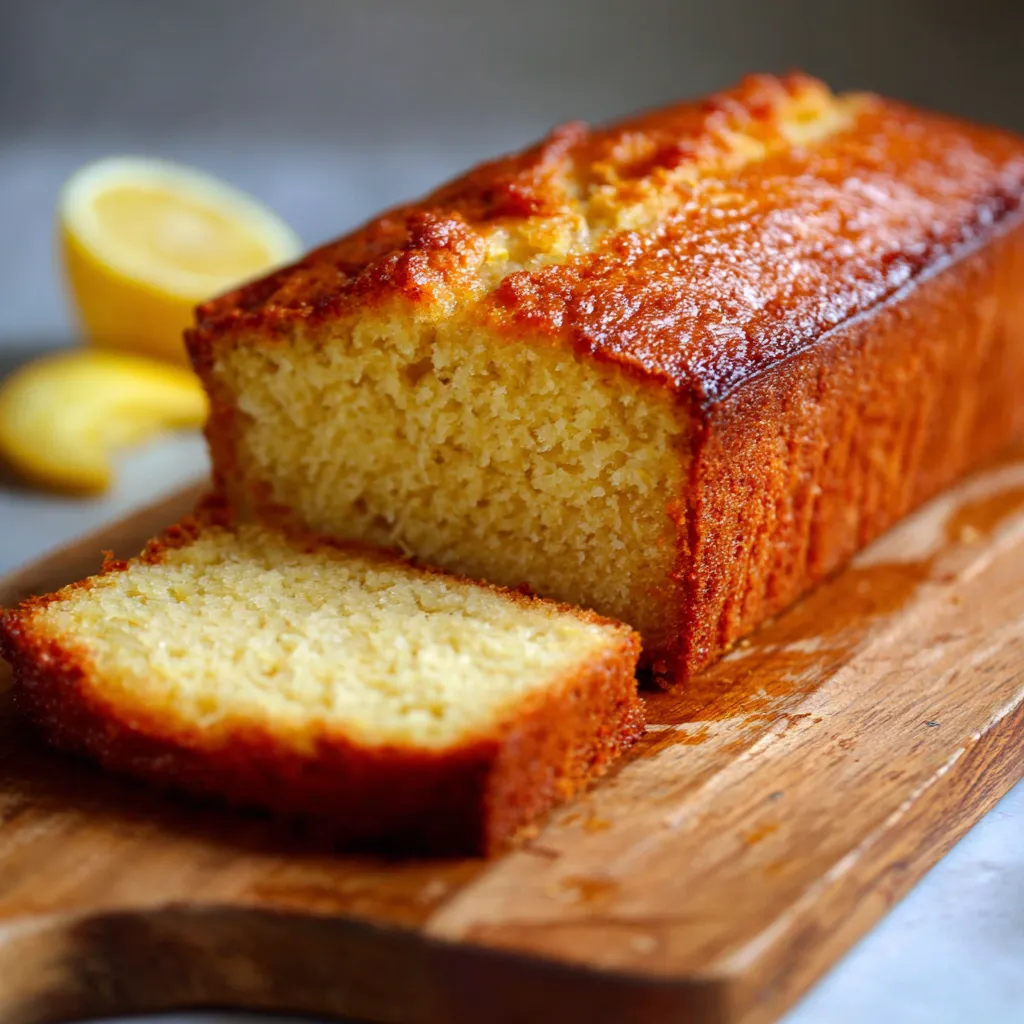 Cake sans beurre ni sucre, moelleux à base de bananes, sur une grille de refroidissement.