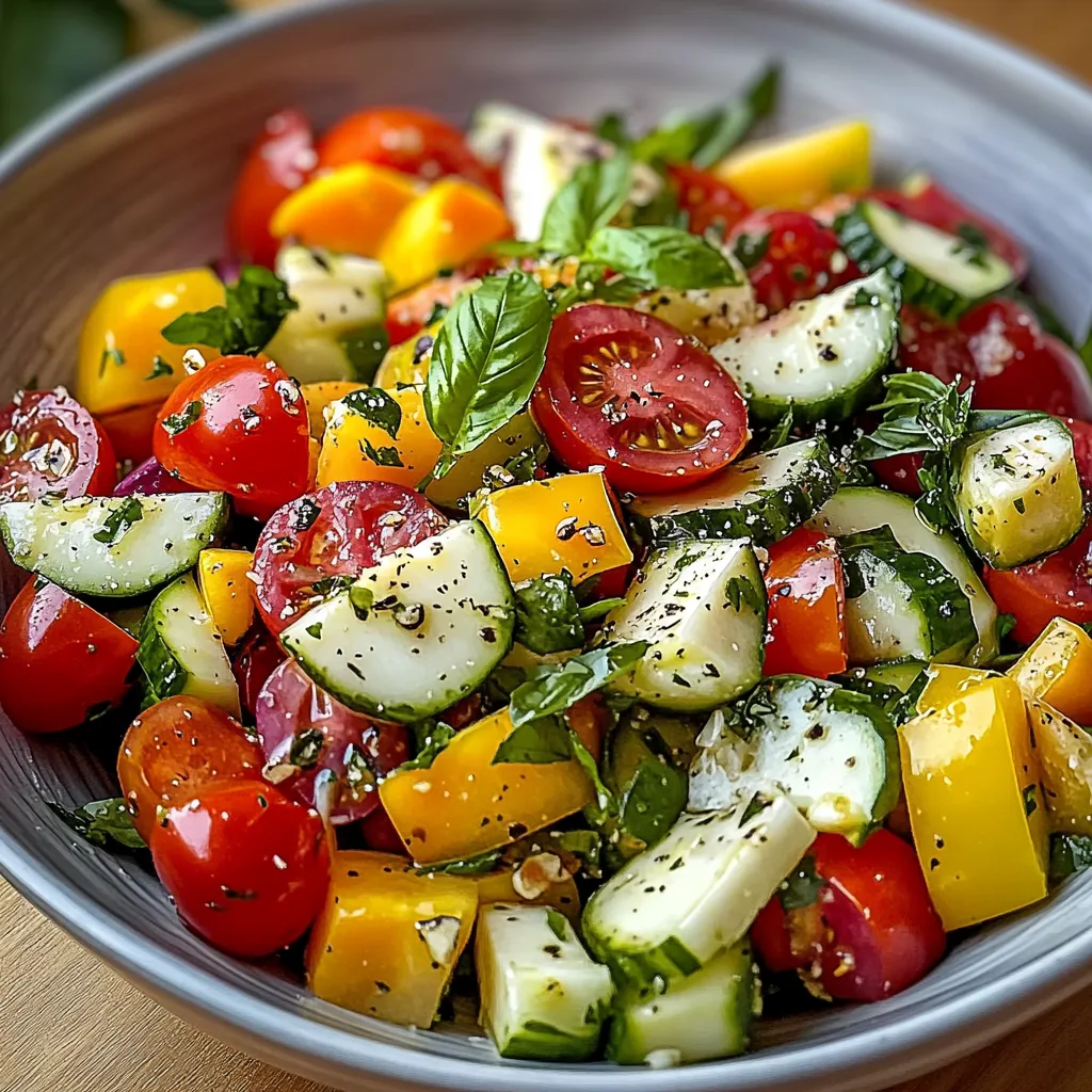 Salade d’été maison avec avocat, tomates, feta et roquette dans un grand saladier