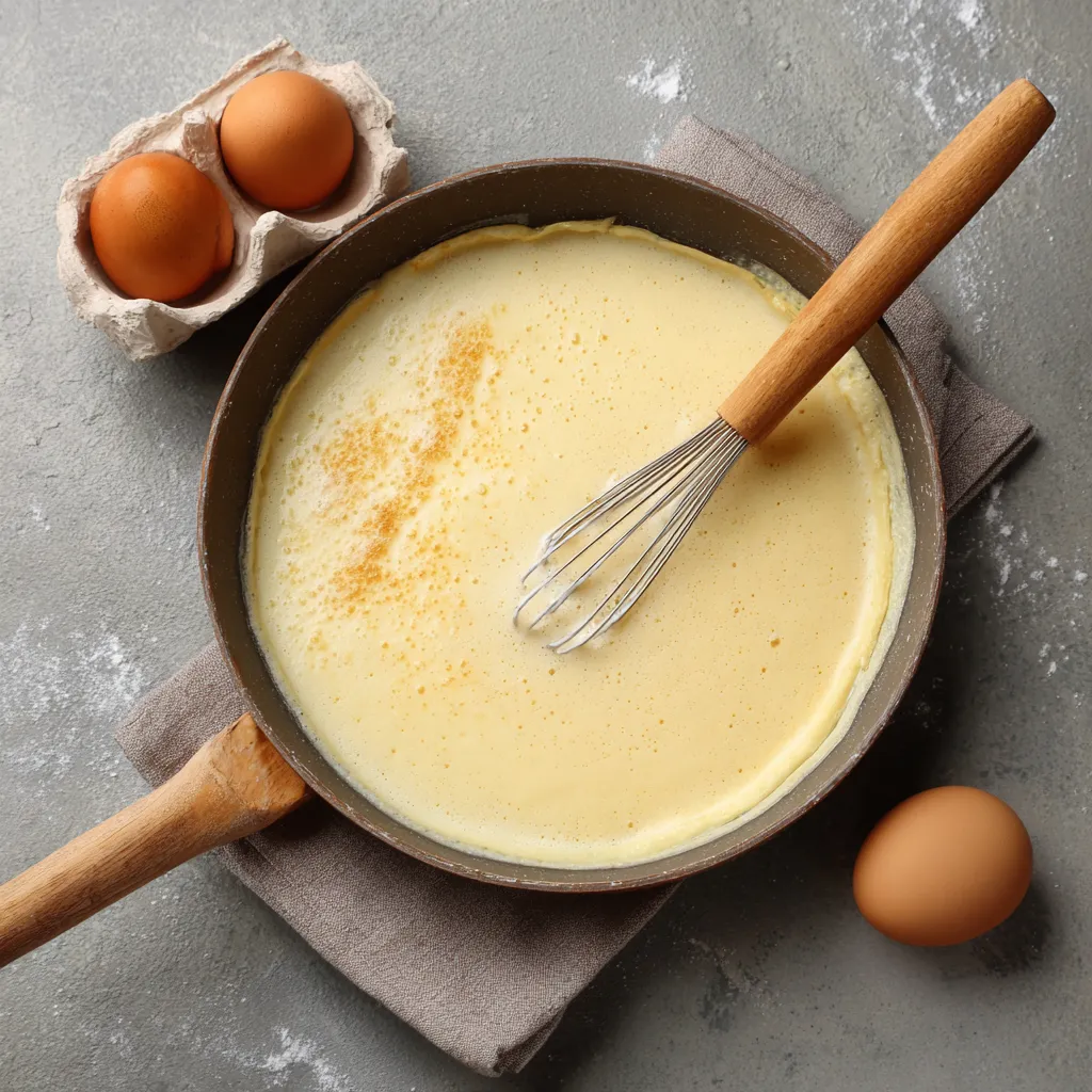Crêpes dorées et moelleuses empilées sur une assiette, prêtes à être dégustées