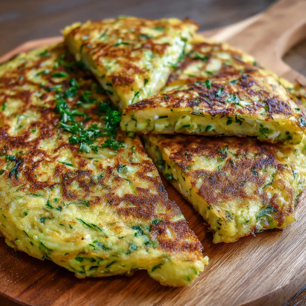 Galette Moelleuse Courgette & Pomme de Terre