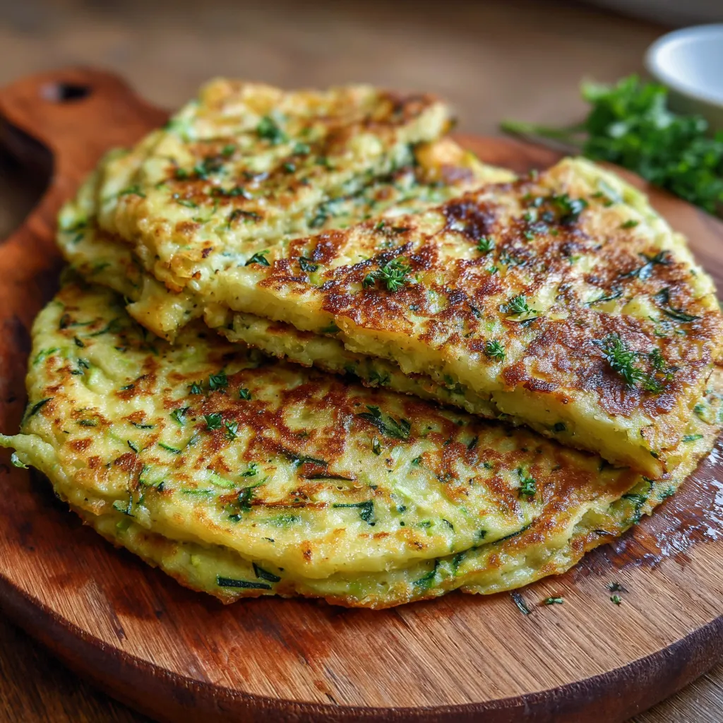 Galette Moelleuse Courgette & Pomme de Terre