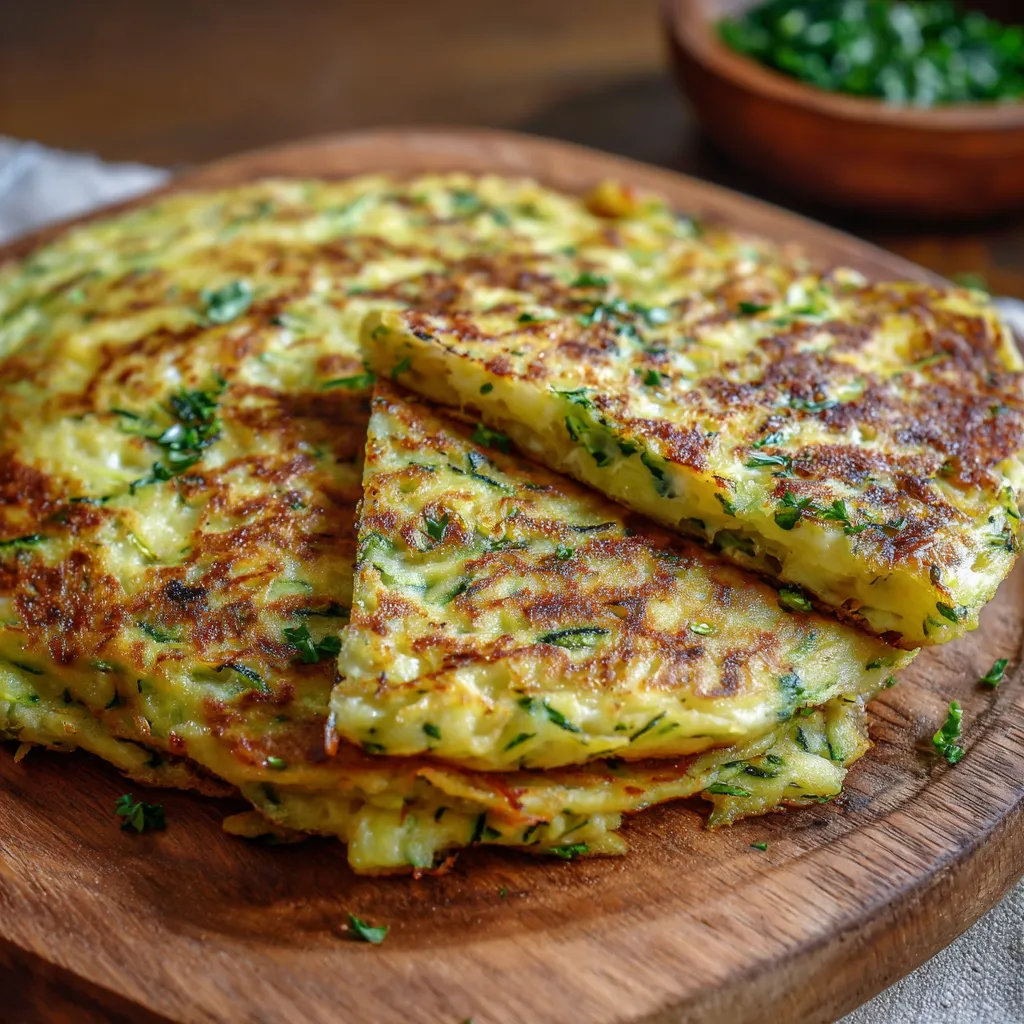 Galette Moelleuse Courgette & Pomme de Terre
