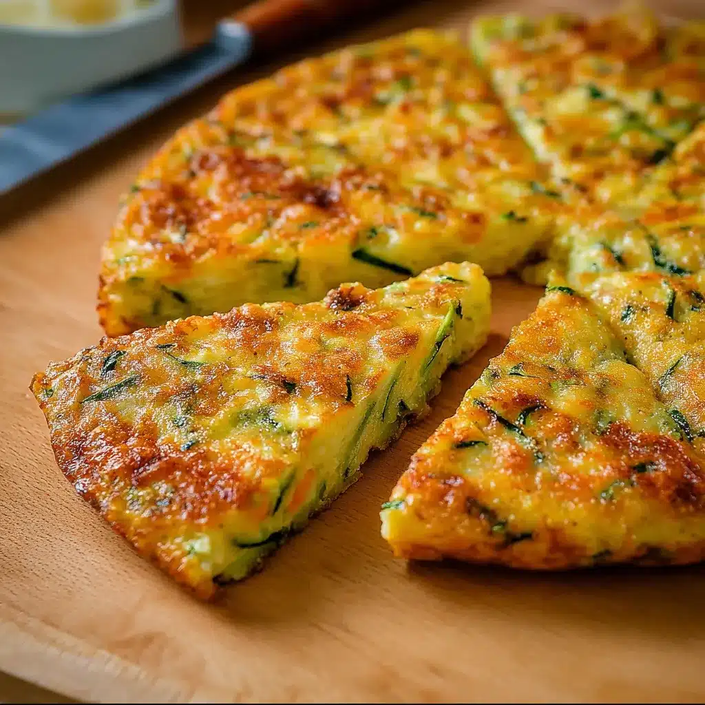 Courgettes sautées dorées dans une poêle avec ail, basilic et copeaux de parmesan