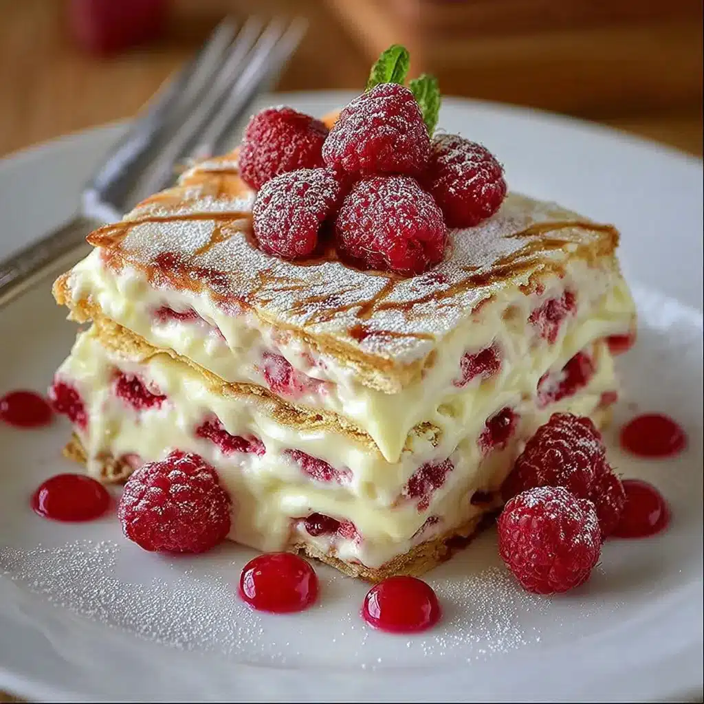 Paris-Brest maison garni de crème pralinée sur une assiette