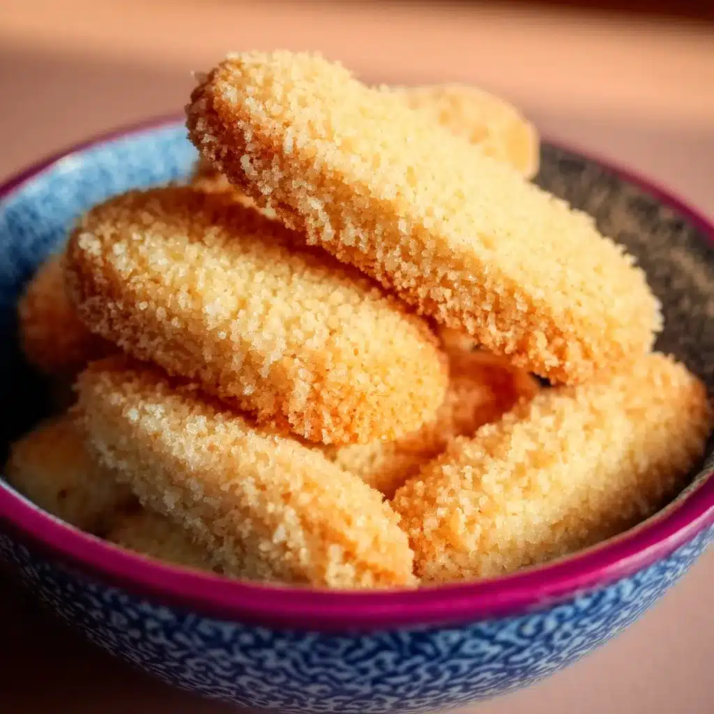 Zézettes de Sète – biscuits sablés traditionnels au vin blanc et sucre vanillé