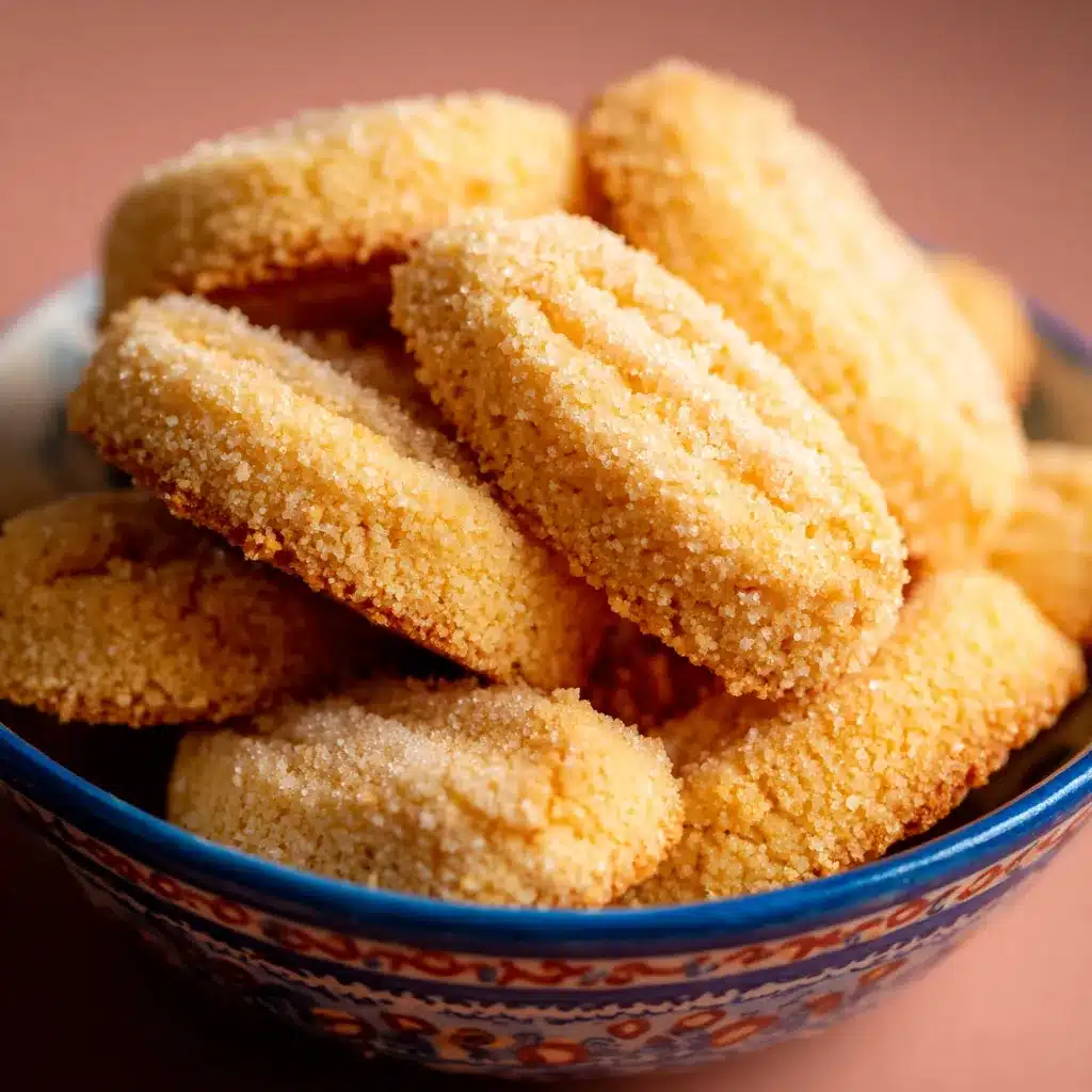 Zézettes de Sète – biscuits sablés traditionnels au vin blanc et sucre vanillé