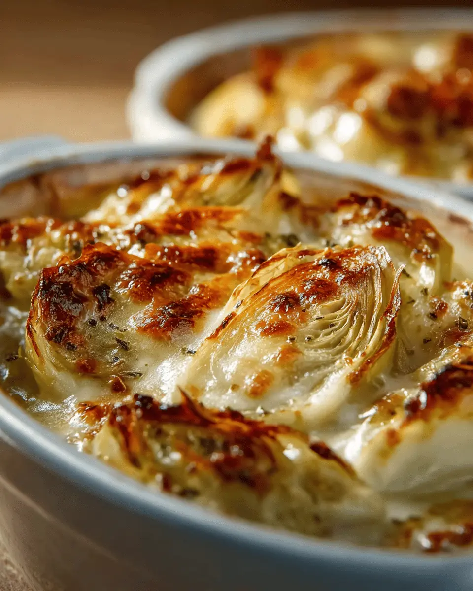 Cassolette d’Endives au Maroilles