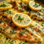 Filets de Sole Sauce Citron Crémeuse