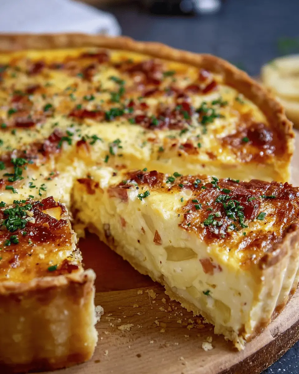 Quiche Montagnarde Façon Raclette