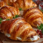 Croissants au Foie Gras pour Noël