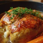 Poule au Pot et sa Sauce Poulette