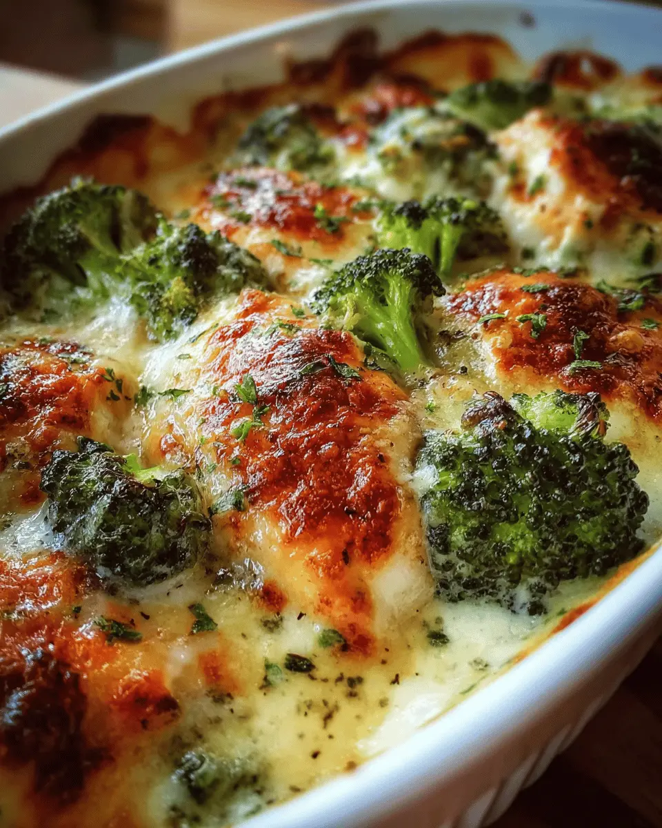 Gratin de Poulet & Brocolis Ultra Crémeux