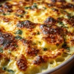 Gratin de coquillettes délicieux