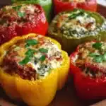 Poivrons Farcis à la Vache qui Rit