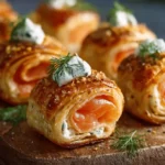 Mini-Roulés au Saumon Fumé et Boursin