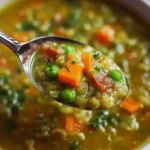 Soupe de pois cassés façon campagnarde