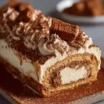 Bûche Tiramisu aux Spéculoos