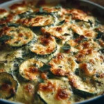 Gratin de Courgettes au Bleu d’Auvergne
