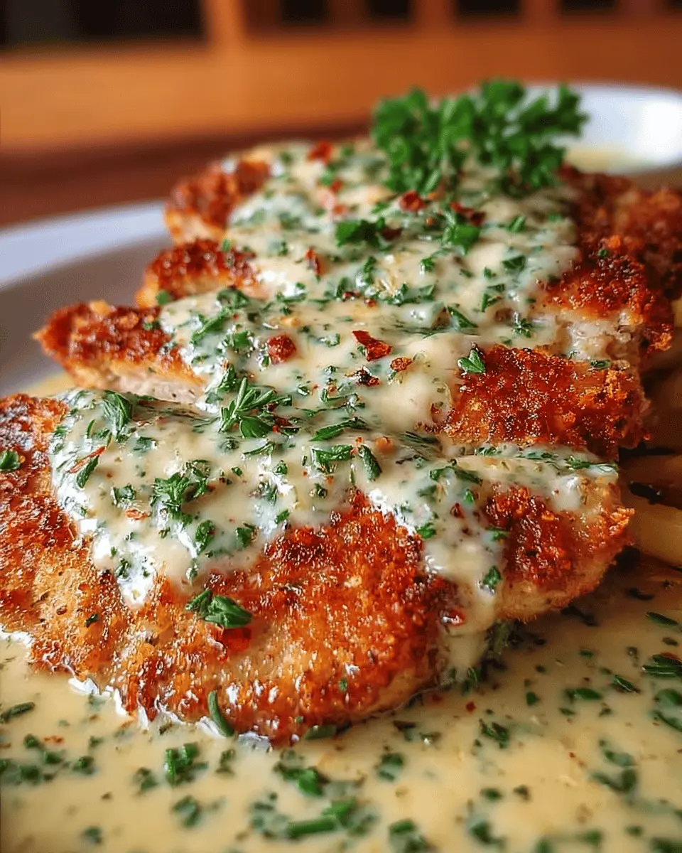 Escalope Savoyarde Sauce Reblochon