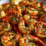 Crevettes Sautées à l’Ail et au Citron