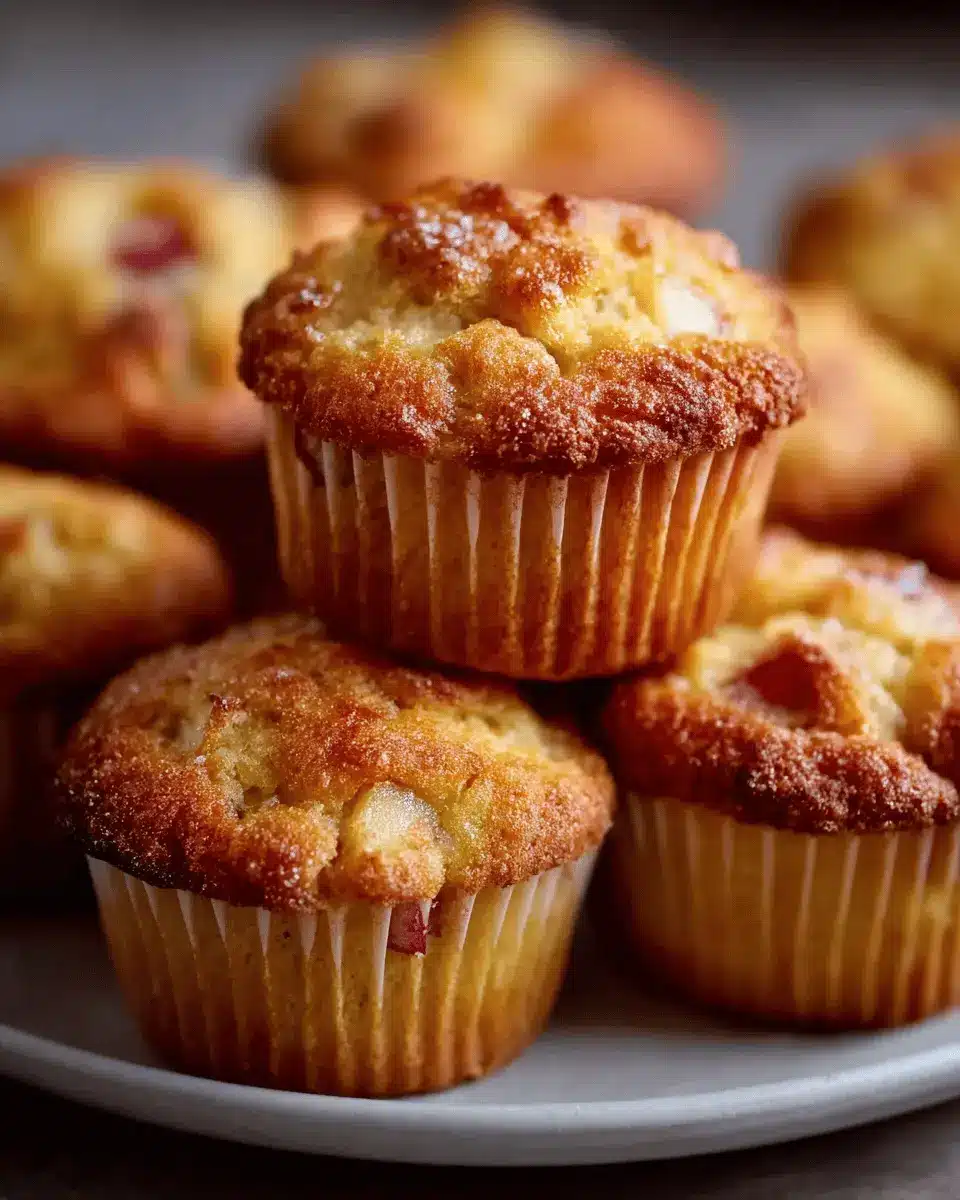 Muffins à la Compote de Pomme