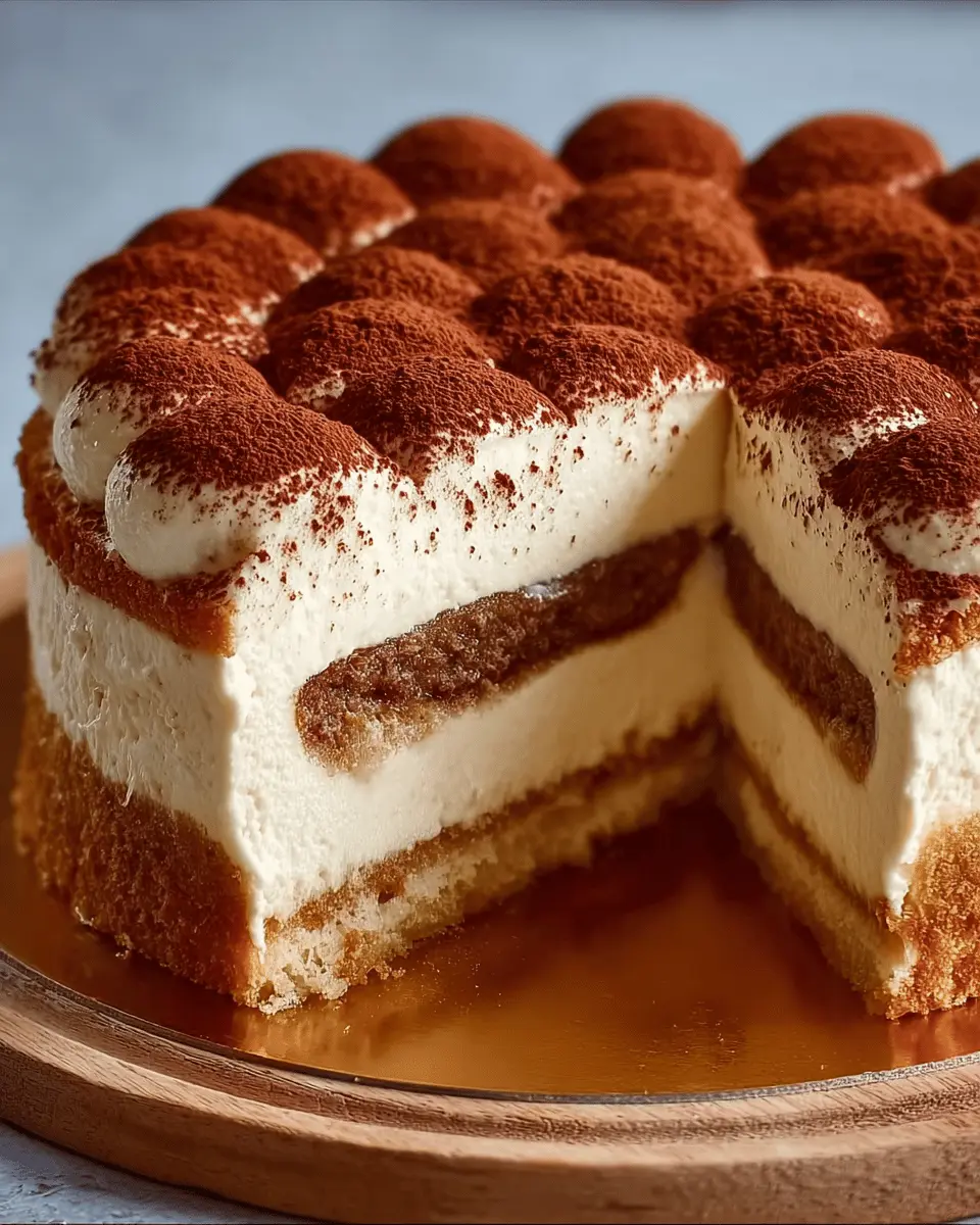 Tarte Tiramisu Sans Cuisson