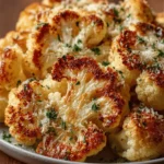 Chou-fleur Rôti au Parmesan et à l’Ail