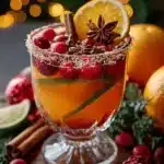 Punch de Noël aux Agrumes et Épices