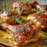 Cuisses de Poulet à la Moutarde à l’Ancienne