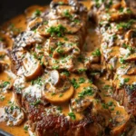 Sauce aux champignons pour steak