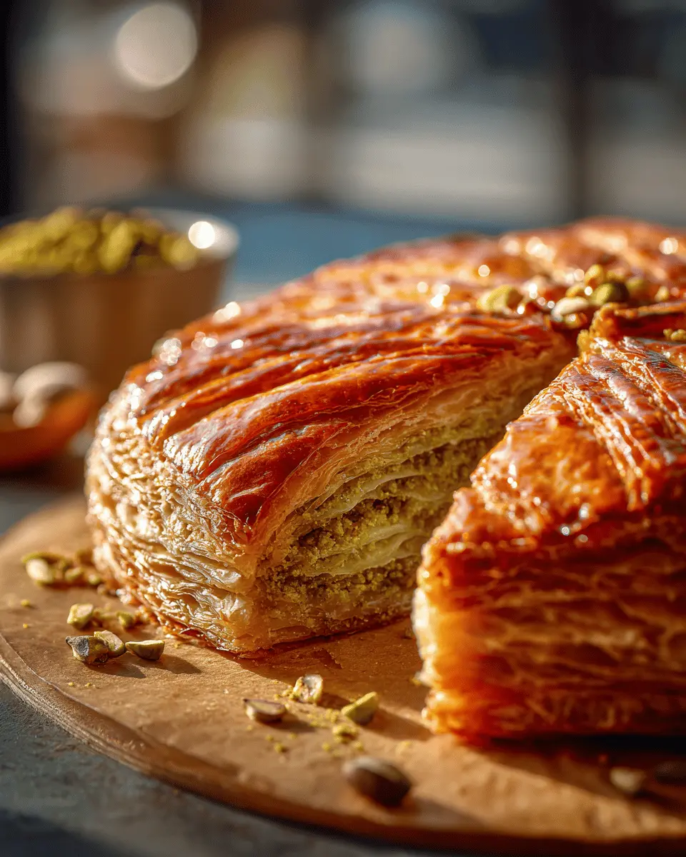 Galette des Rois à la Pistache