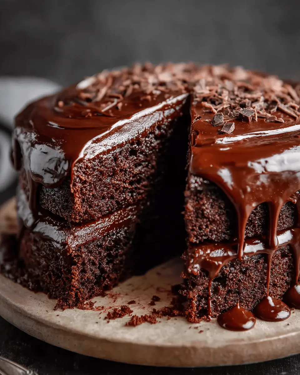 Gâteau du Diable au Chocolat Noir