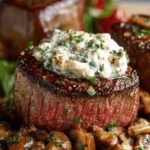 Filet de Bœuf au Boursin et Champignons