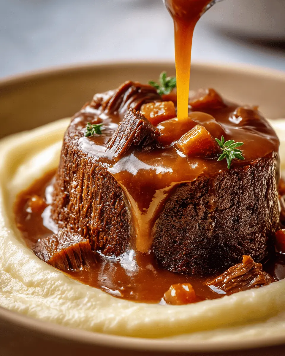 Bœuf Fondant à la Sauce Veloutée & Purée Douce