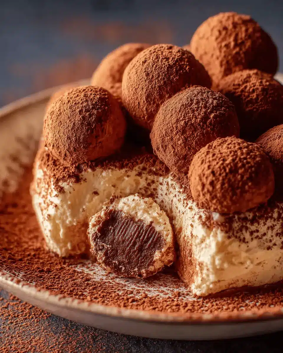 Bonbons Tiramisu façon Truffes