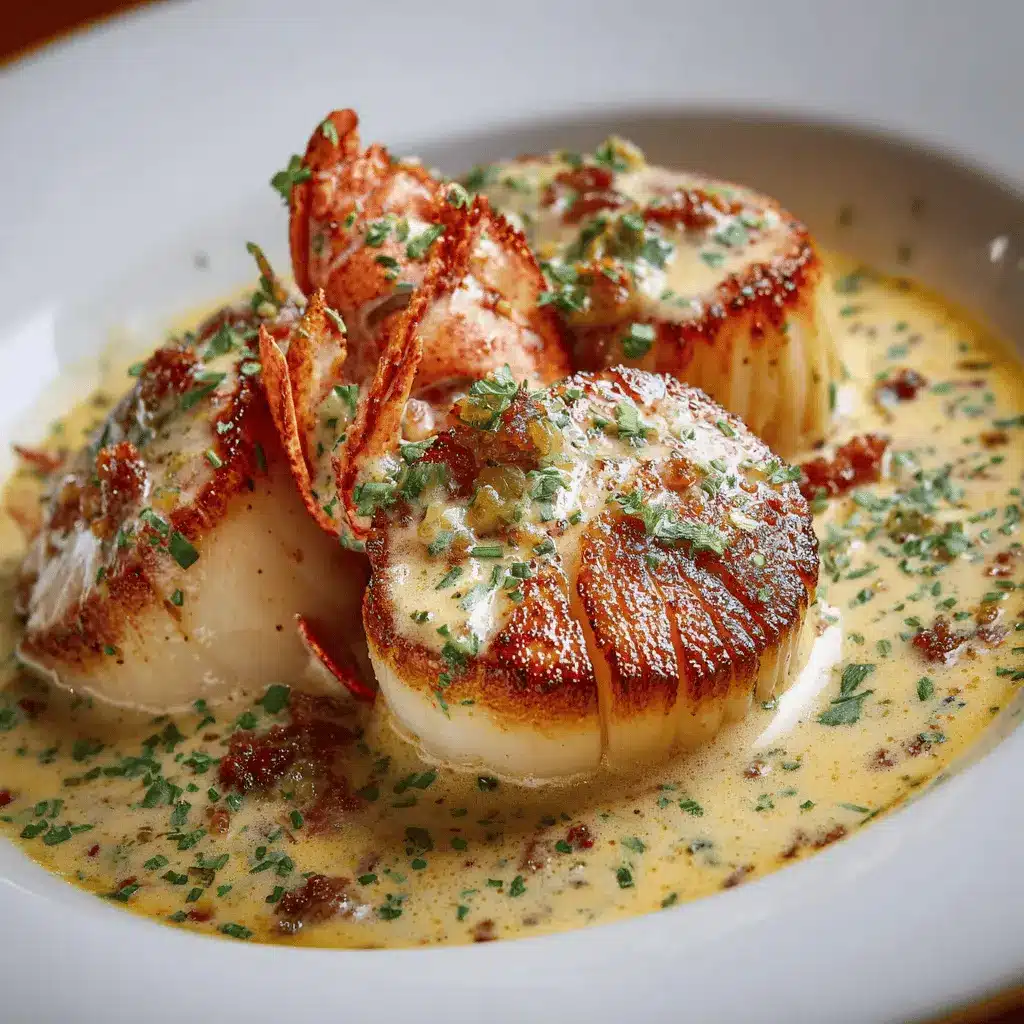 Saint-Jacques à la Crème de Homard