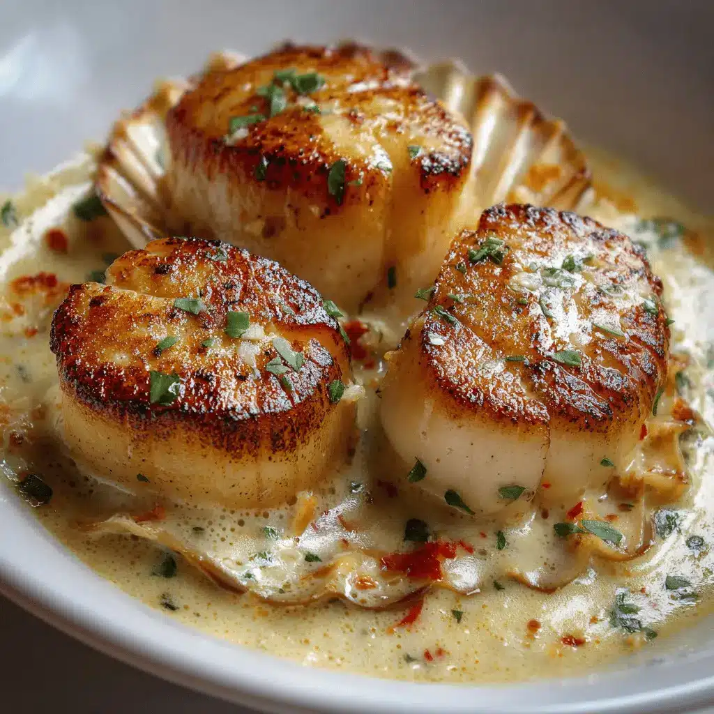 Coquilles de Saint-Jacques à la Crème