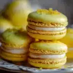 Macarons Citron au Cœur Fondant