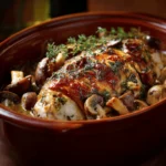 Rôti de dinde forestier en cocotte