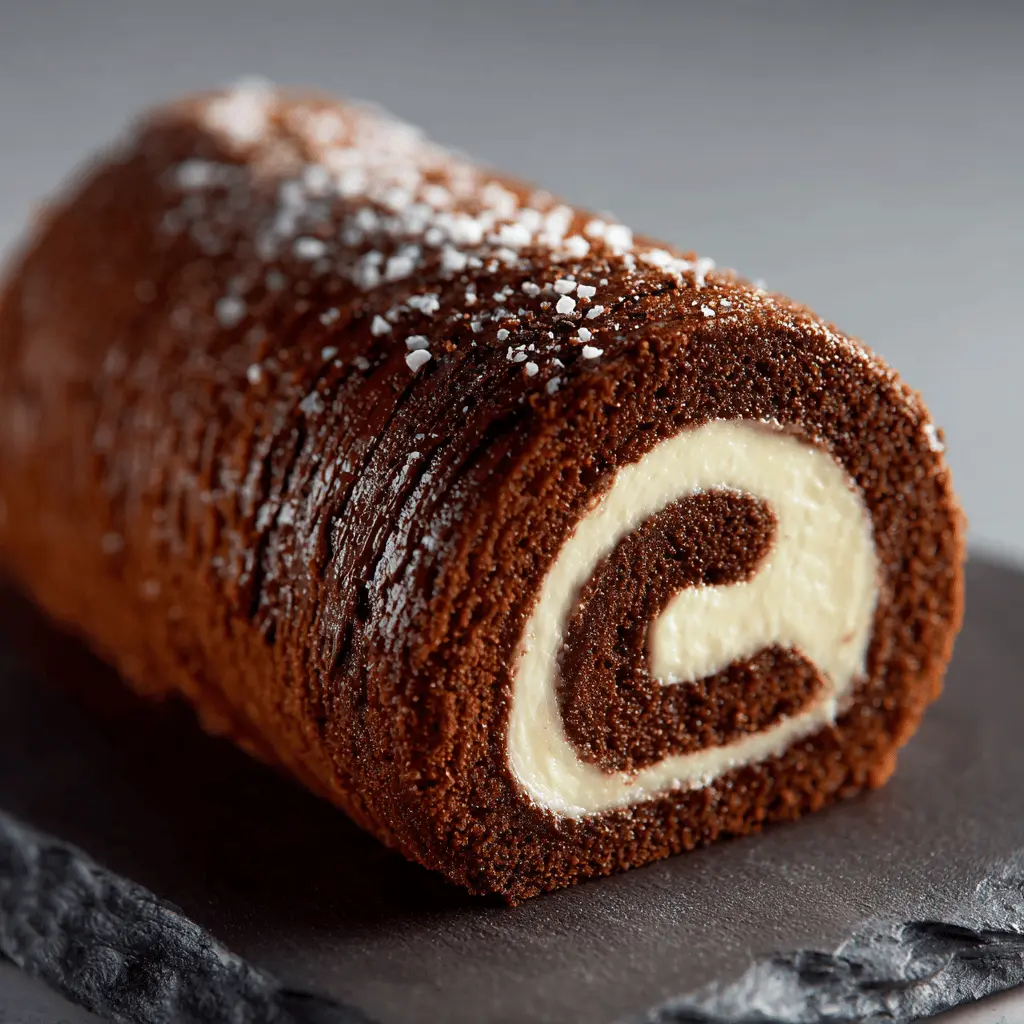 Roulé Chocolat Vanille