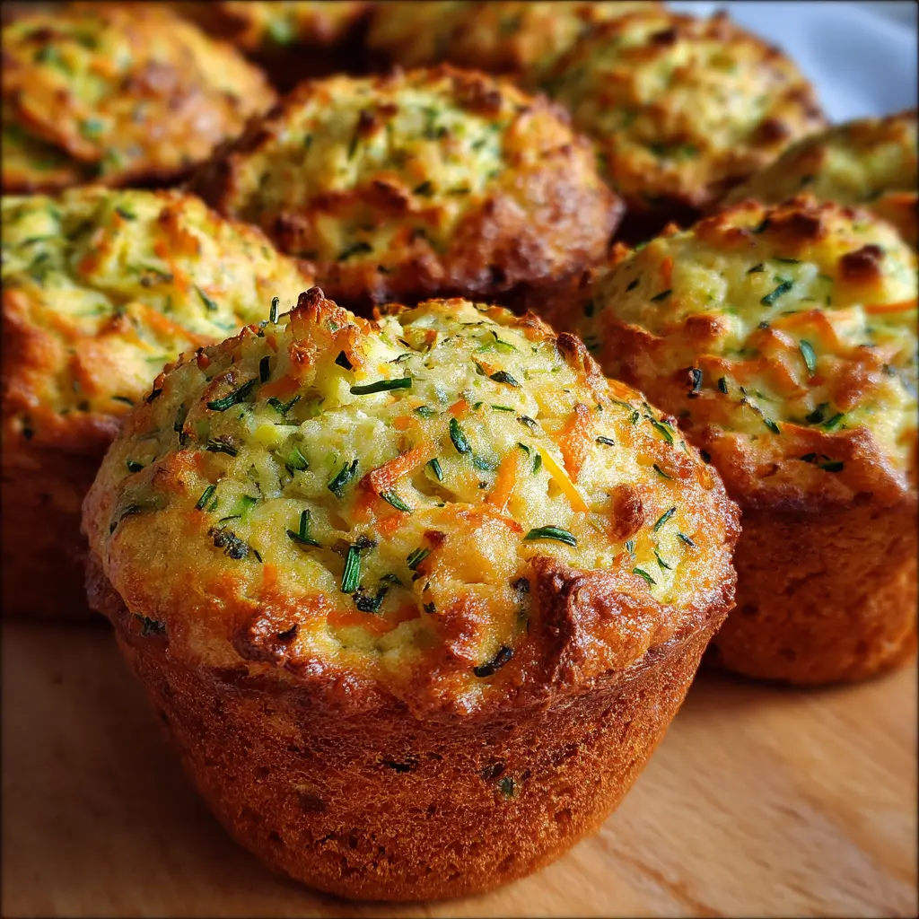 Muffins salés aux légumes