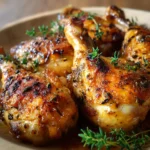 Pilons de Poulet Rôtis au Miel et au Thym